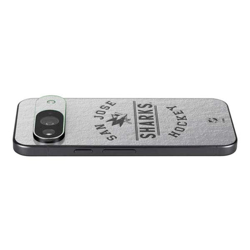 NHL San Jose Sharks Black Text Google Pixel 9 Skin